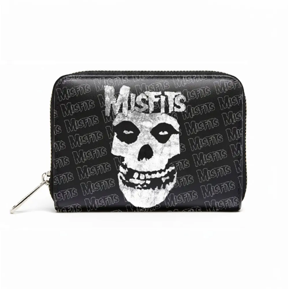 Zip Top Purse: Fiend (Black)