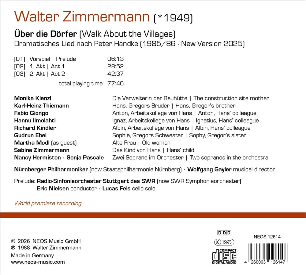 WALTER ZIMMERMANN: UBE...