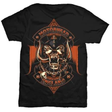 Motörhead, Tričko Orange Ace, Unisex, Čierna