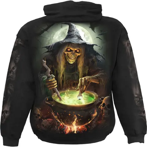 Spiral – Mikina Witch's Brew (Čierna), Unisex, Čierna
