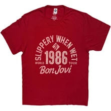 Tričko Unisex T-Shirt: 1986 World Tour (Red)