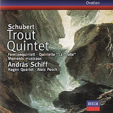 CD SCHIFF/HAGEN QUARTETT - KVINTET KLAV./6 MOMENTS M.