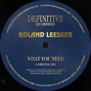 WHAT YOU NEED