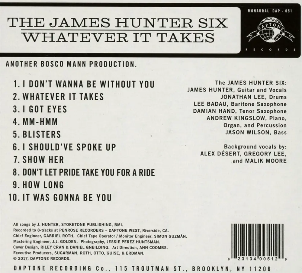 SIX- - WHATEVER IT TAKES
