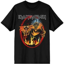 Iron Maiden, Tričko Number of the Beast Devil Tail, Unisex, Čierna