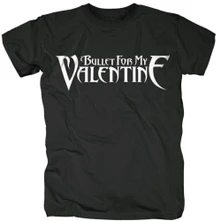 Bullet for My Valentine, Tričko Logo, Unisex, Čierna