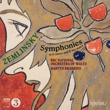 BBC National Orchestra of Wales, CD ZEMLINSKY: SYMPHONY IN D MINOR; SYMPHONY IN B-FLAT