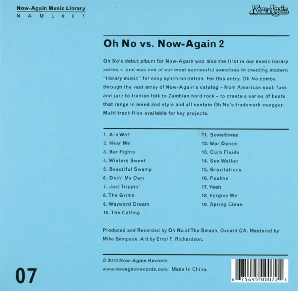 OH NOW VS. NOW-AGAIN II