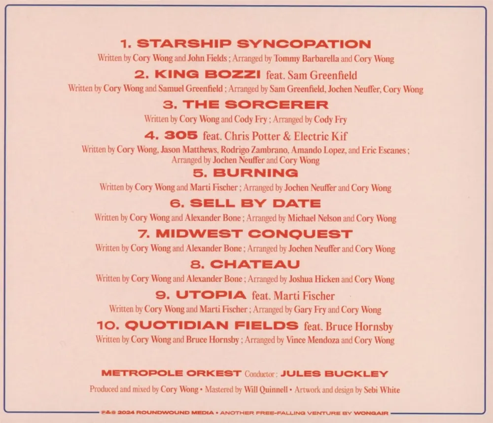 Cory Wong and Metropole Orkest – STARSHIP SYNCOPATION (CD)