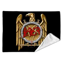 Sherpa Fleece Blanket: Golden Eagle (Multicolour) (Single) thumbnail