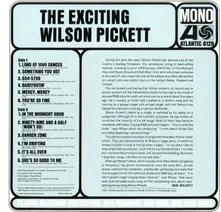THE EXCITING WILSON PICKETT (Vinyl)