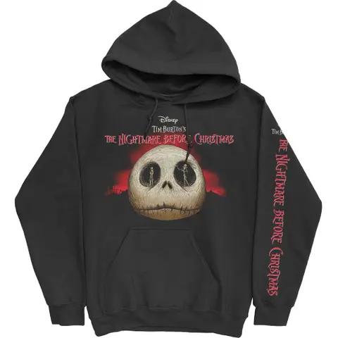 Jack Skellington – Mikina Jack Skull Eyes (Čierna), Unisex, Čierna