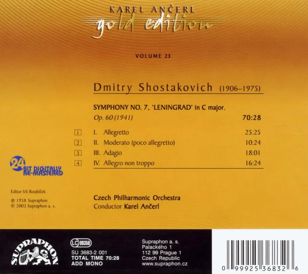 Gold Edition 23 - Šostakovič