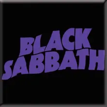 Black Sabbath – Wavy Logo (Magnetka)