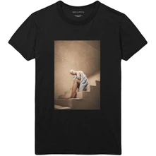 Ariana Grande, Tričko Staircase, Unisex, Čierna