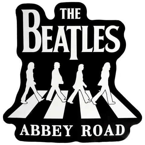 Sticker: Abbey Road Silhouettes