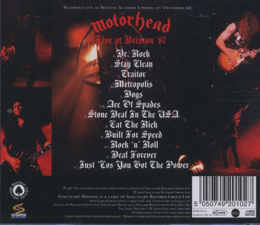 Live At Brixton '87
