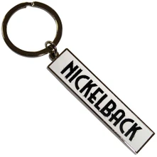 Kľúčenka Black Logo White