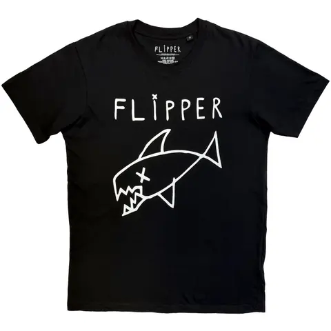 Unisex T-Shirt: Long Fish (Black)