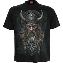 Tričko Unisex T-Shirt: Viking Norseman (Black) (Back Print)