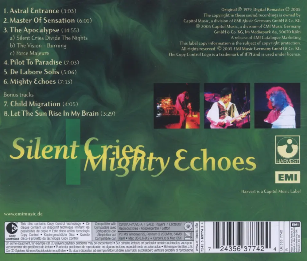 Eloy – SILENT CRIES AND MIGHTY EC (CD)