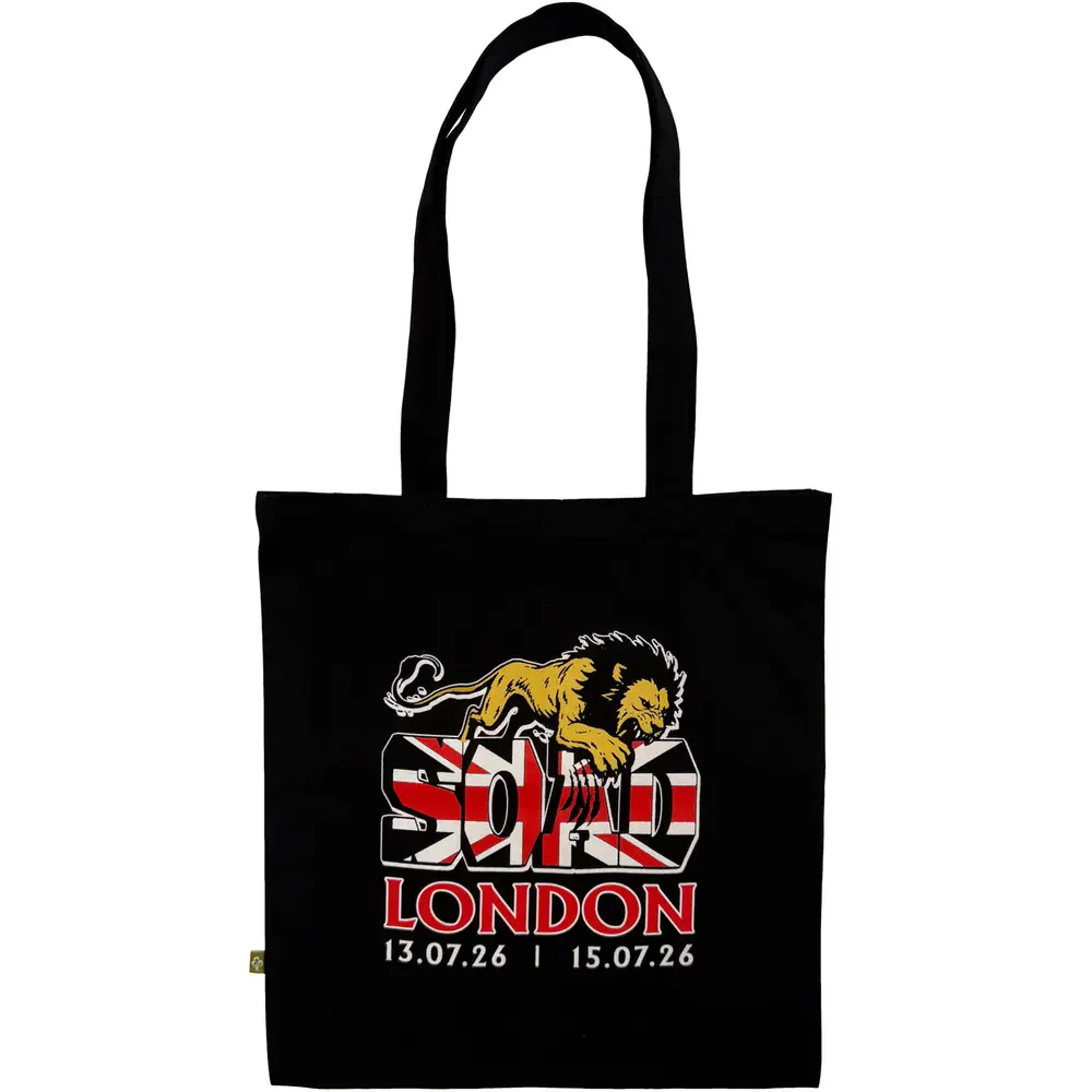 System of a Down – London Event Tour '26 (Čierna, Tote Bag, Limited) (Taška)