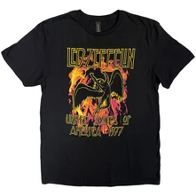 Tričko Black Flames