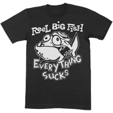 Reel Big Fish, Tričko Silly Fish, Unisex, Čierna