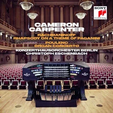 CD Rachmaninoff: Rhapsody On a Theme of Paganini &  Poulenc: Organ Concerto