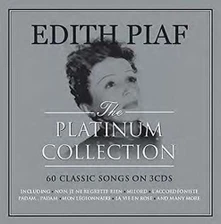 Edith Piaf, CD PLATINUM COLLECTION