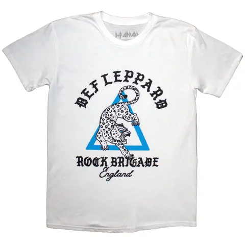 Unisex T-Shirt: Rock Brigade (White)