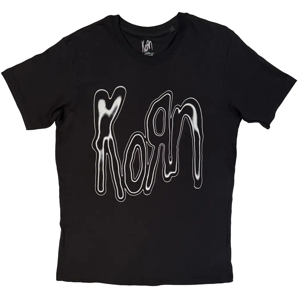 Unisex T-Shirt: Metallic Logo (Black)