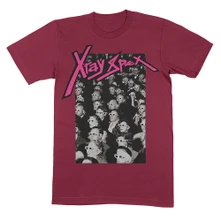 X-Ray Spex, Tričko 3D Cinema, Unisex, Červená