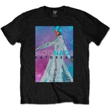 David Bowie, Tričko Moonage Space, Unisex, Čierna