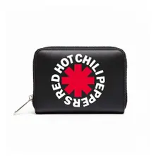Zip Top Purse: Asterix (Black) thumbnail