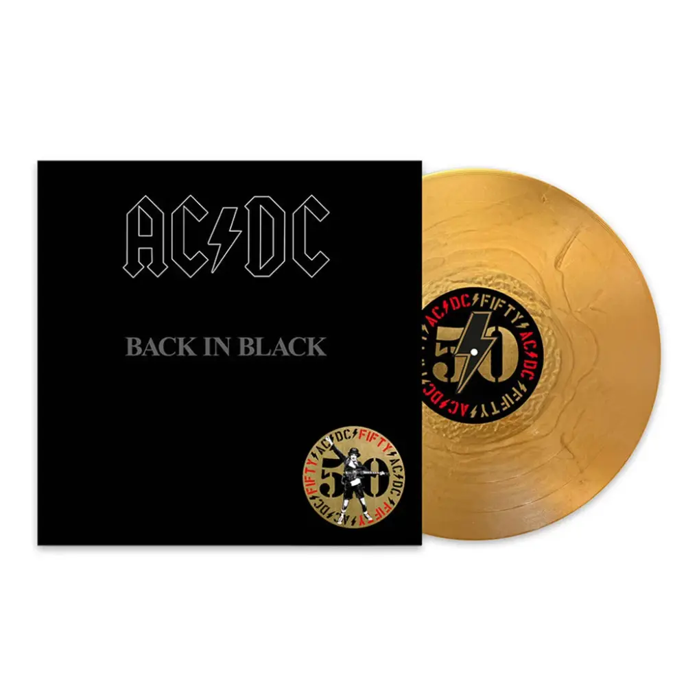Back In Black (50th Anniversary Edition) (Gold Metallic Vinyl)