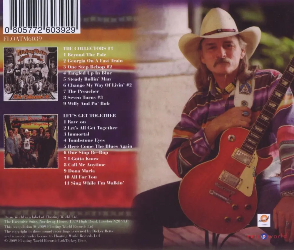 Dickey Betts & Great Southern – COLLECTORS / LETS GET TOGETHER (CD)