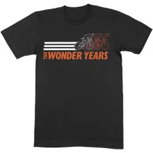 The Wonder Years, Tričko Cycle, Unisex, Čierna