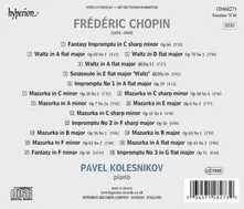 Pavel Kolesnikov – CHOPIN: IMPROMPTUS WALTZES & MAZURKAS (CD)
