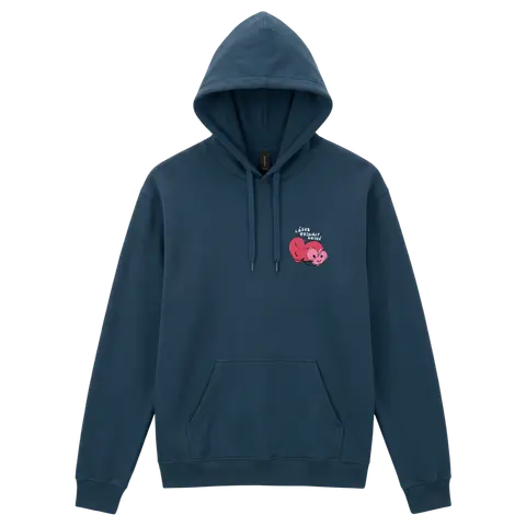 Mikina Láska Rozdiely Nevidí, Unisex, Navy