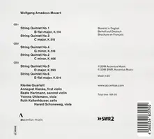 Wolfgang Amadeus Mozart – COMPLETE STRING QUINTETS (CD)