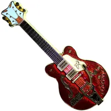 Fridge Magnet: Mathew Street Rust Guitar thumbnail