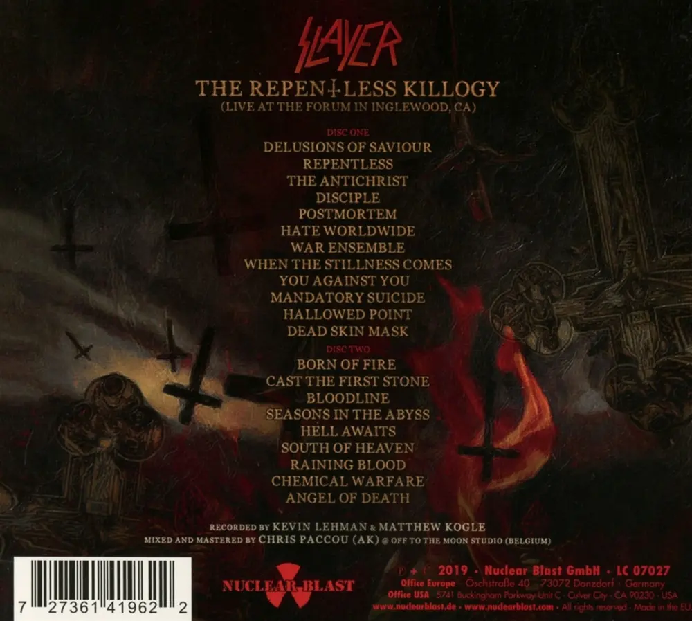 REPENTLESS KILLOGY