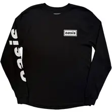 Unisex Long Sleeve T-Shirt: Live '25 Lockup (Black) (Back Print & Ex-Tour) thumbnail