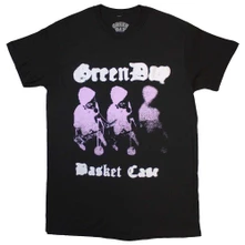Green Day, Tričko Basket Case, Unisex, Čierna