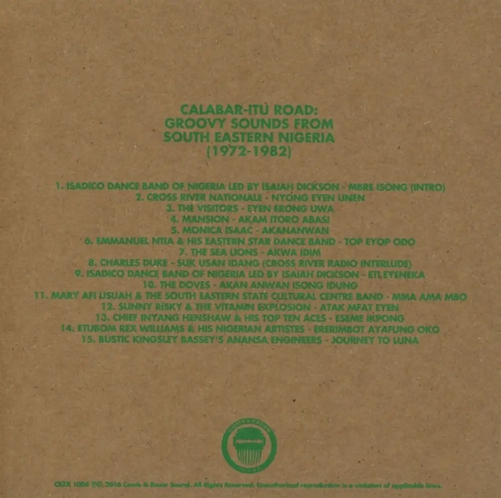 CALABAR ITU ROAD: GROOVY SOUNDS (1972-1982)