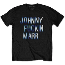 Johnny Marr, Tričko JFM, Unisex, Čierna