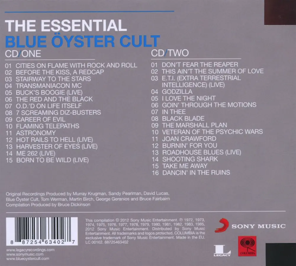 The Essential Blue Öyster Cult
