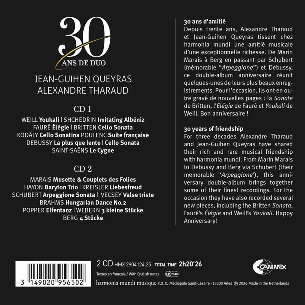 30 ANS DE DUO