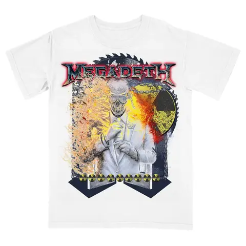 Unisex T-Shirt: Vic Sawblade (White)